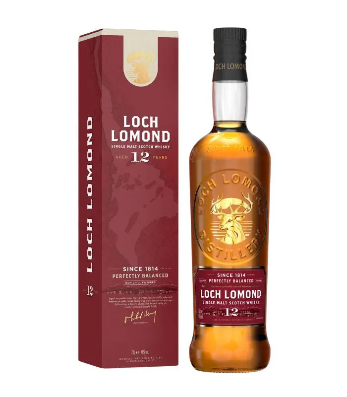 Buy Loch Lomond 12 Year Old Single Malt Scotch Whisky 750mL Online - The Barrel Tap Online Liquor Delivered