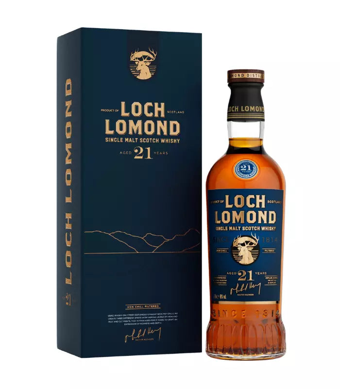 Buy Loch Lomond 21 Year Old Single Malt Scotch Whisky 750mL Online - The Barrel Tap Online Liquor Delivered