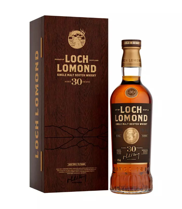 Buy Loch Lomond 30 Year Old Single Malt Scotch Whisky 750mL Online - The Barrel Tap Online Liquor Delivered