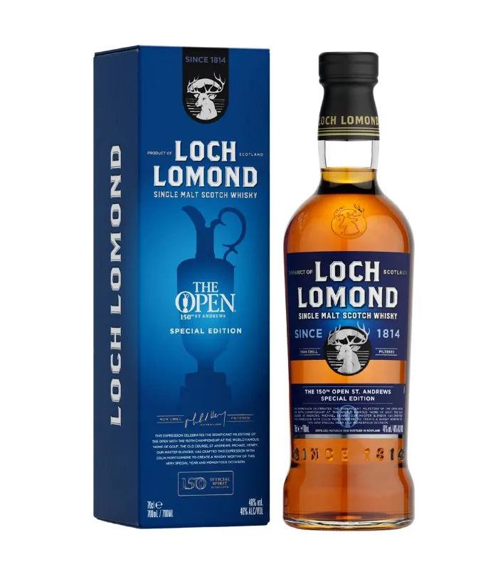 Buy Loch Lomond 'The Open' Special Edition 2022 Single Malt Scotch Whisky 750mL Online - The Barrel Tap Online Liquor Delivered