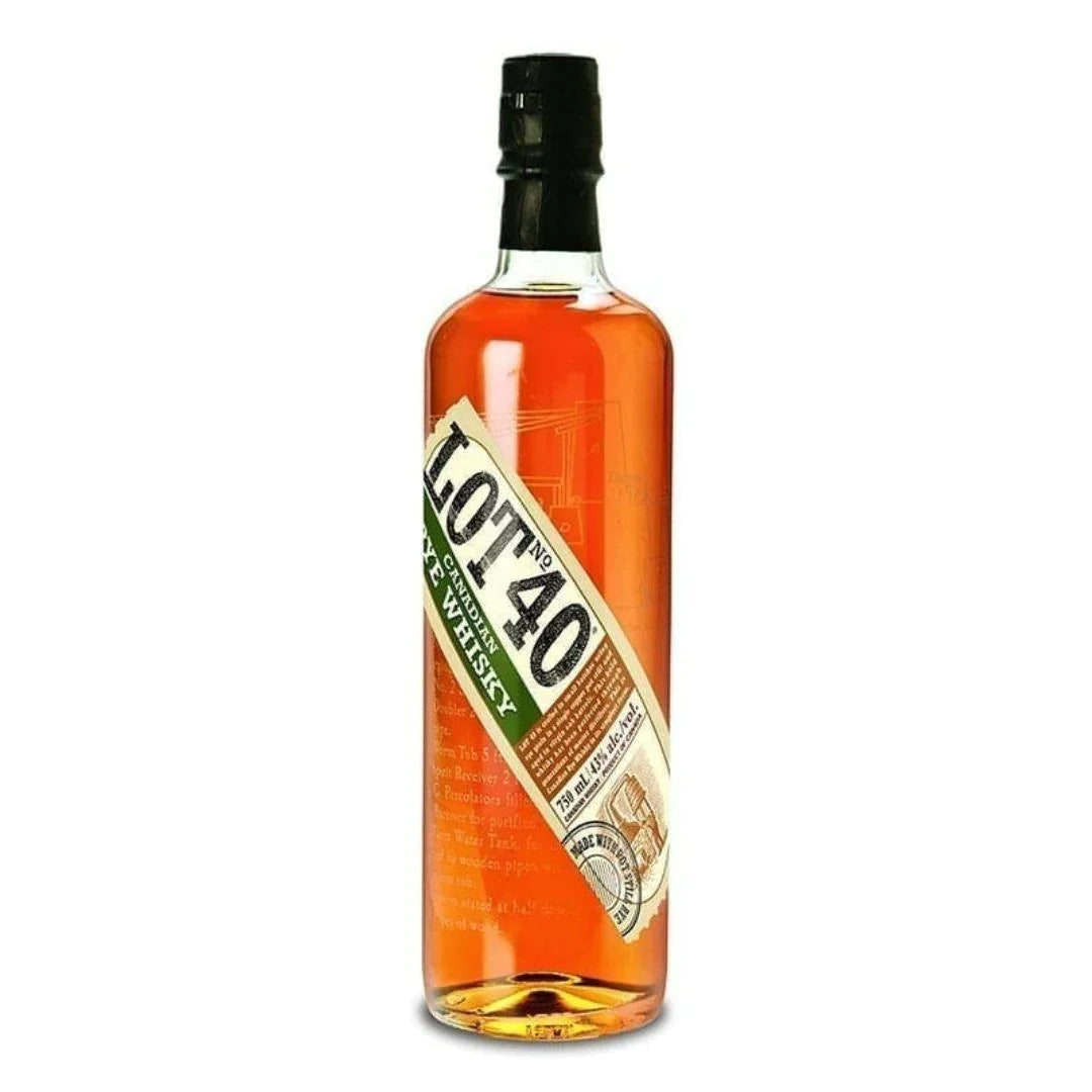 Buy Lot 40 Canadian Rye Whiskey 750mL Online - The Barrel Tap Online Liquor Delivered
