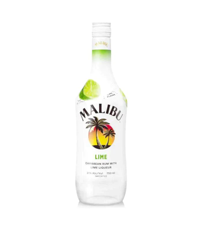 Buy Malibu Lime Rum 750mL Online - The Barrel Tap Online Liquor Delivered