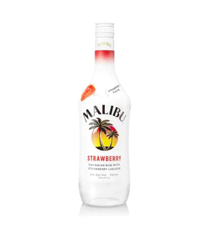 Buy Malibu Strawberry Rum 750mL Online - The Barrel Tap Online Liquor Delivered