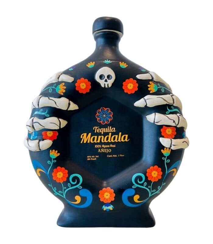 Buy Mandala Día de Muertos Limited Edition Añejo Tequila 2022 1L Online - The Barrel Tap Online Liquor Delivered
