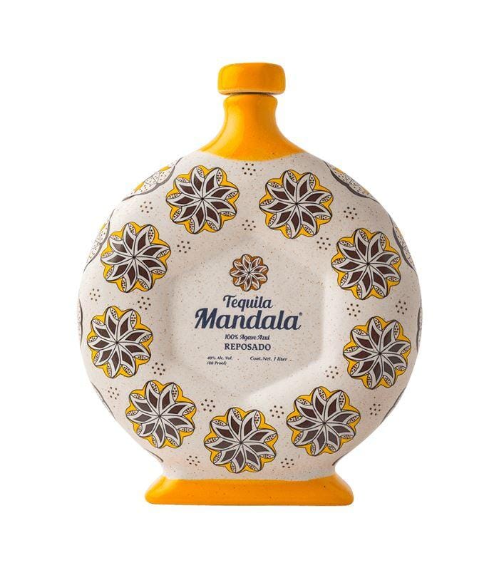 Buy Mandala Reposado Ceramic Tequila 1L Online - The Barrel Tap Online Liquor Delivered