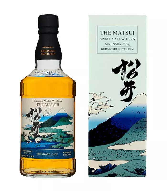 Buy Matsui Single Malt Mizunara Cask Limited Edition Japanese Whisky 750mL Online - The Barrel Tap Online Liquor Delivered