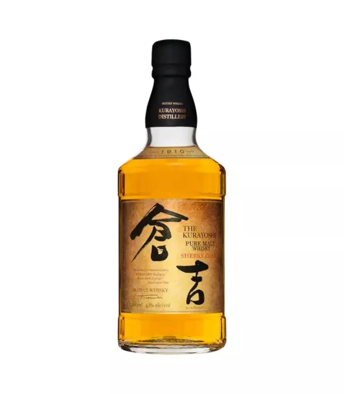 Buy Matsui The Kurayoshi Pure Malt Sherry Cask Japanese Whisky 700mL Online - The Barrel Tap Online Liquor Delivered