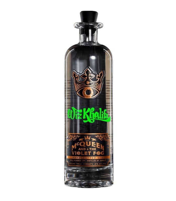 Buy McQueen & The Violet Fog Brazilian Gin "Wiz Khalifa Edition" 750mL Online - The Barrel Tap Online Liquor Delivered
