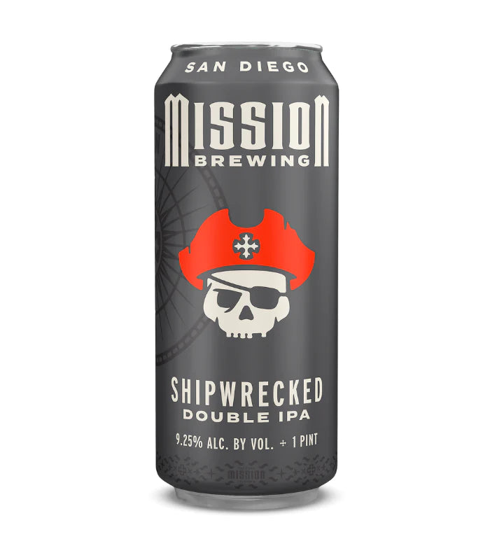 Buy Mission Brewing Shipwrecked Double IPA 4-Pack Online - The Barrel Tap Online Liquor Delivered