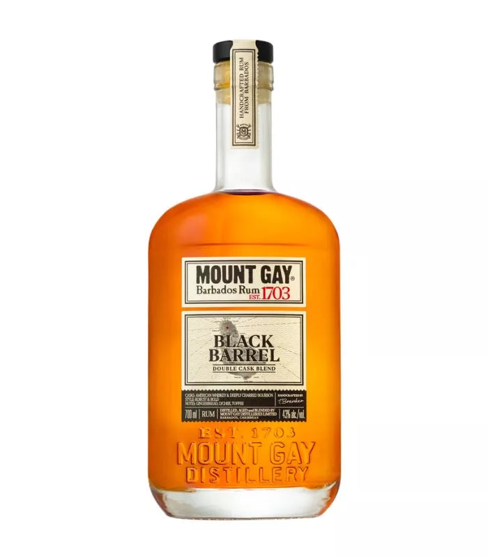 Buy Mount Gay Black Barrel Double Cask Barbados Rum 750mL Online - The Barrel Tap Online Liquor Delivered
