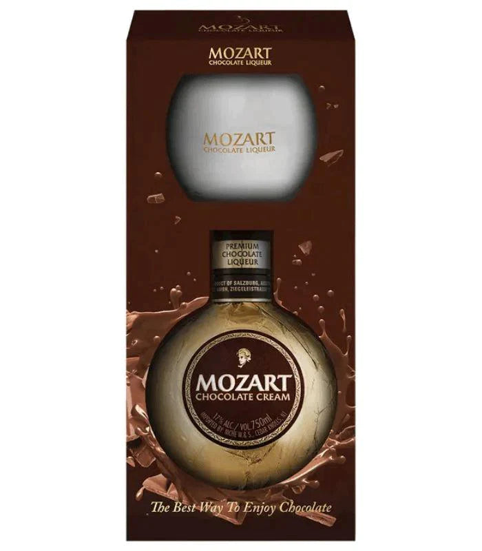 Buy Mozart Chocolate Cream Liqueur Gift Set Online - The Barrel Tap Online Liquor Delivered