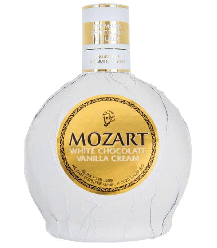 Buy Mozart White Chocolate Vanilla Cream Liqueur 750mL Online - The Barrel Tap Online Liquor Delivered