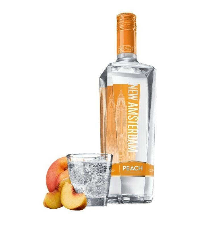 Buy New Amsterdam Peach Vodka Online - The Barrel Tap Online Liquor Delivered
