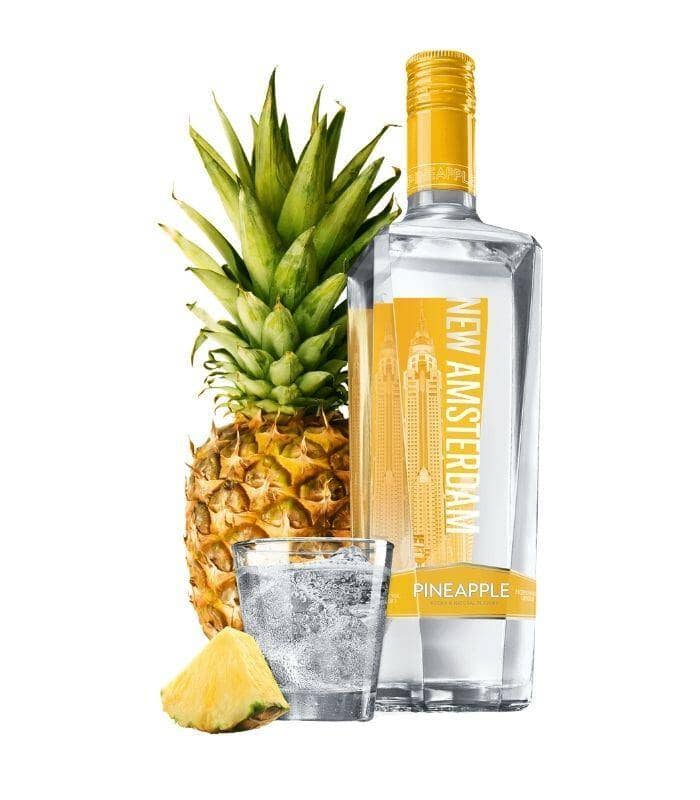 Buy New Amsterdam Pineapple Vodka Online - The Barrel Tap Online Liquor Delivered