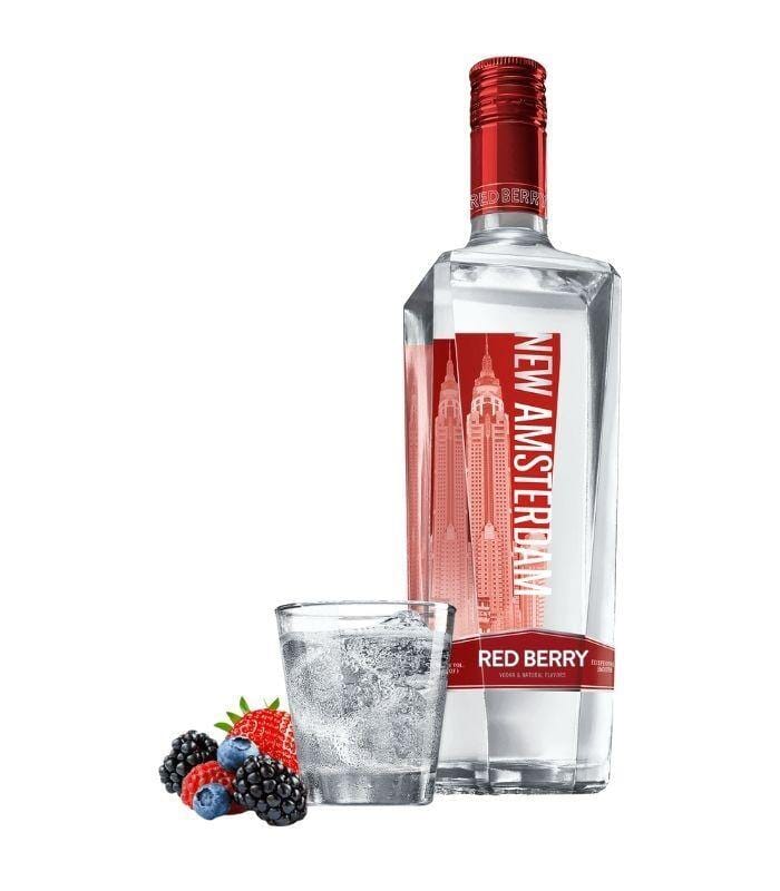 Buy New Amsterdam Red Berry Vodka Online - The Barrel Tap Online Liquor Delivered