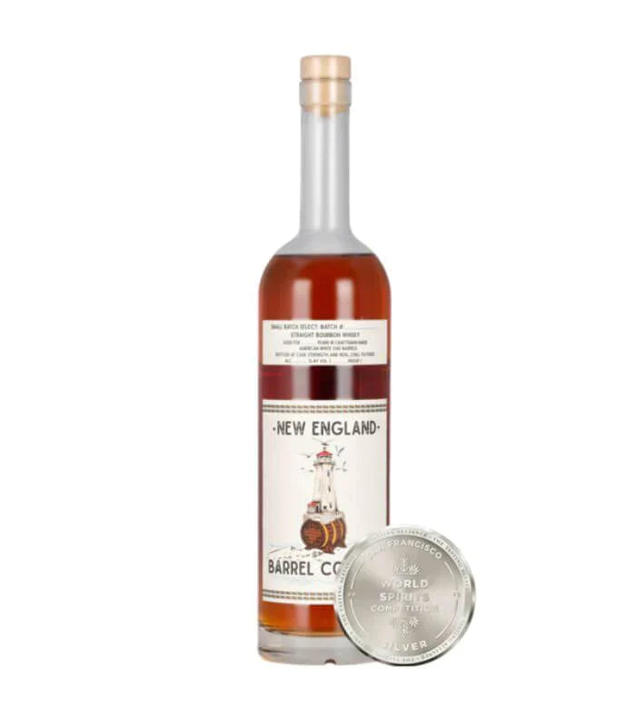 Buy New England Barrel Company 4 Year Old Cask Strength Small Batch Select Bourbon Whiskey 750mL Online - The Barrel Tap Online Liquor Delivered