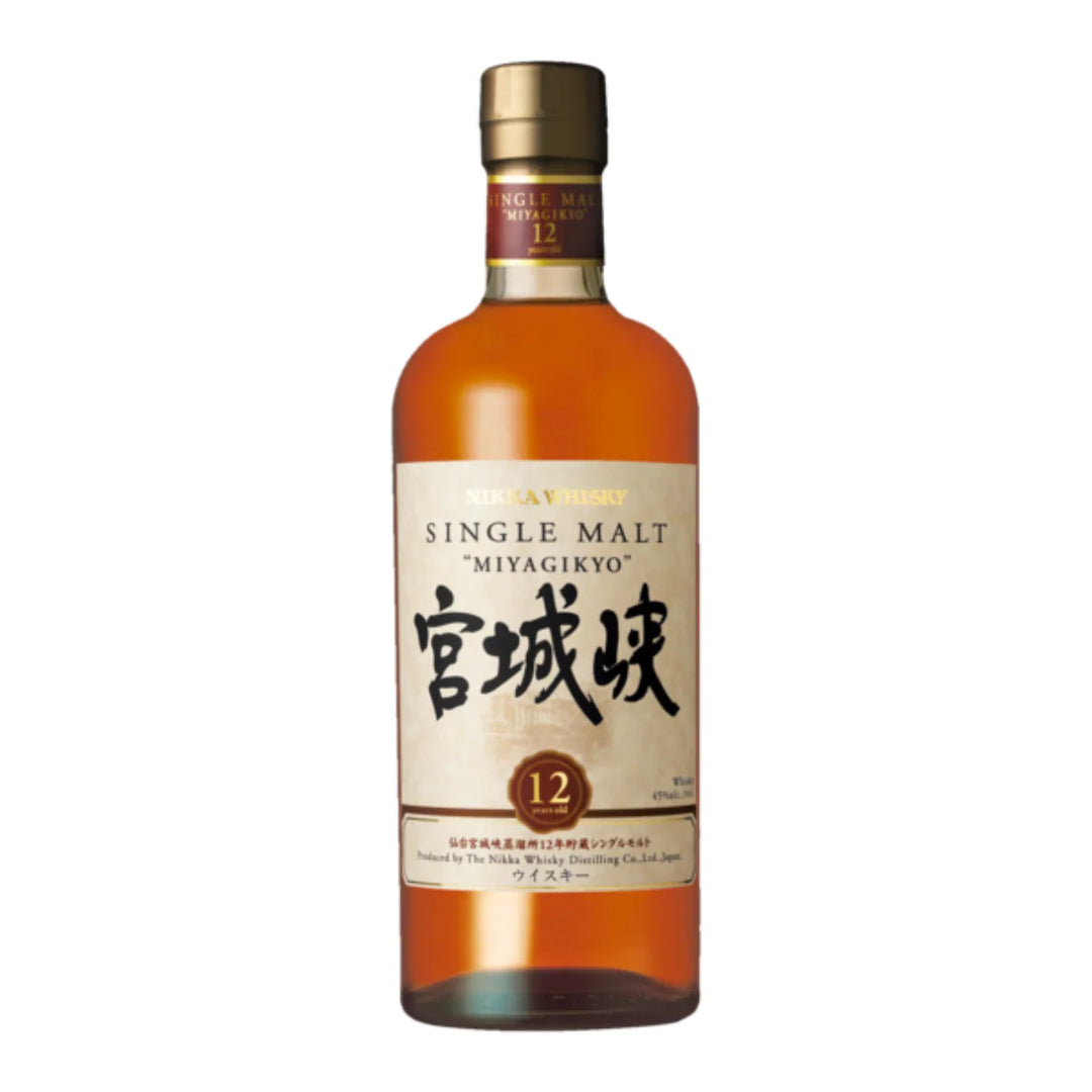 Buy Nikka Miyagikyo 12 Year Old Single Malt Whisky 750mL Online - The Barrel Tap Online Liquor Delivered