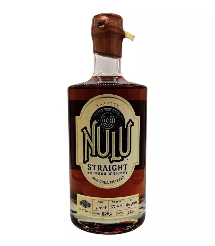 Buy Nulu Toasted Single Barrel Barrel Proof Straight Bourbon Whiskey 750mL Online - The Barrel Tap Online Liquor Delivered