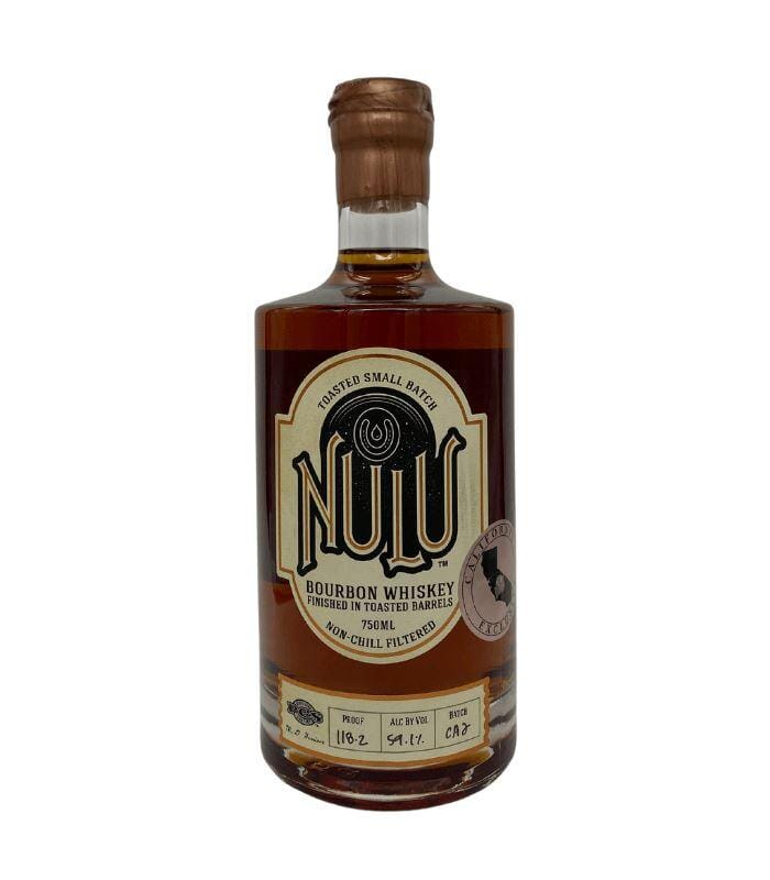 Buy Nulu Toasted Small Batch Bourbon 'California Exclusive' Batch 2 750mL Online - The Barrel Tap Online Liquor Delivered