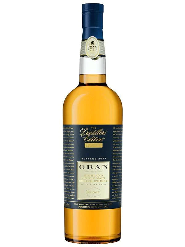 Buy Oban Distiller's Edition Highland Single Malt Scotch Whisky 750mL Online - The Barrel Tap Online Liquor Delivered