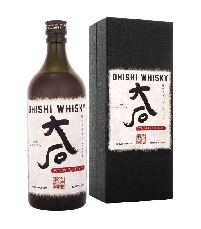 Buy Ohishi Tokubetsu Reserve Japanese Whisky 750mL Online - The Barrel Tap Online Liquor Delivered