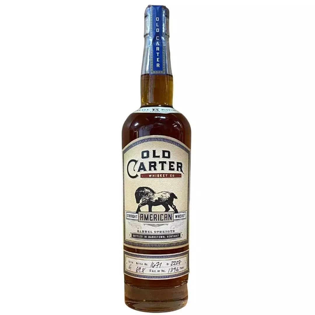 Buy Old Carter Straight American Whiskey 13 Year, Batch 4 2020 Release Online - The Barrel Tap Online Liquor Delivered