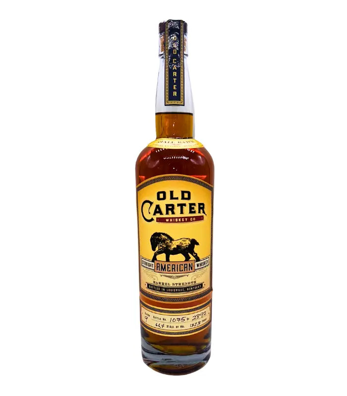 Buy Old Carter Straight American Whiskey Batch 9 2022 Release Online - The Barrel Tap Online Liquor Delivered