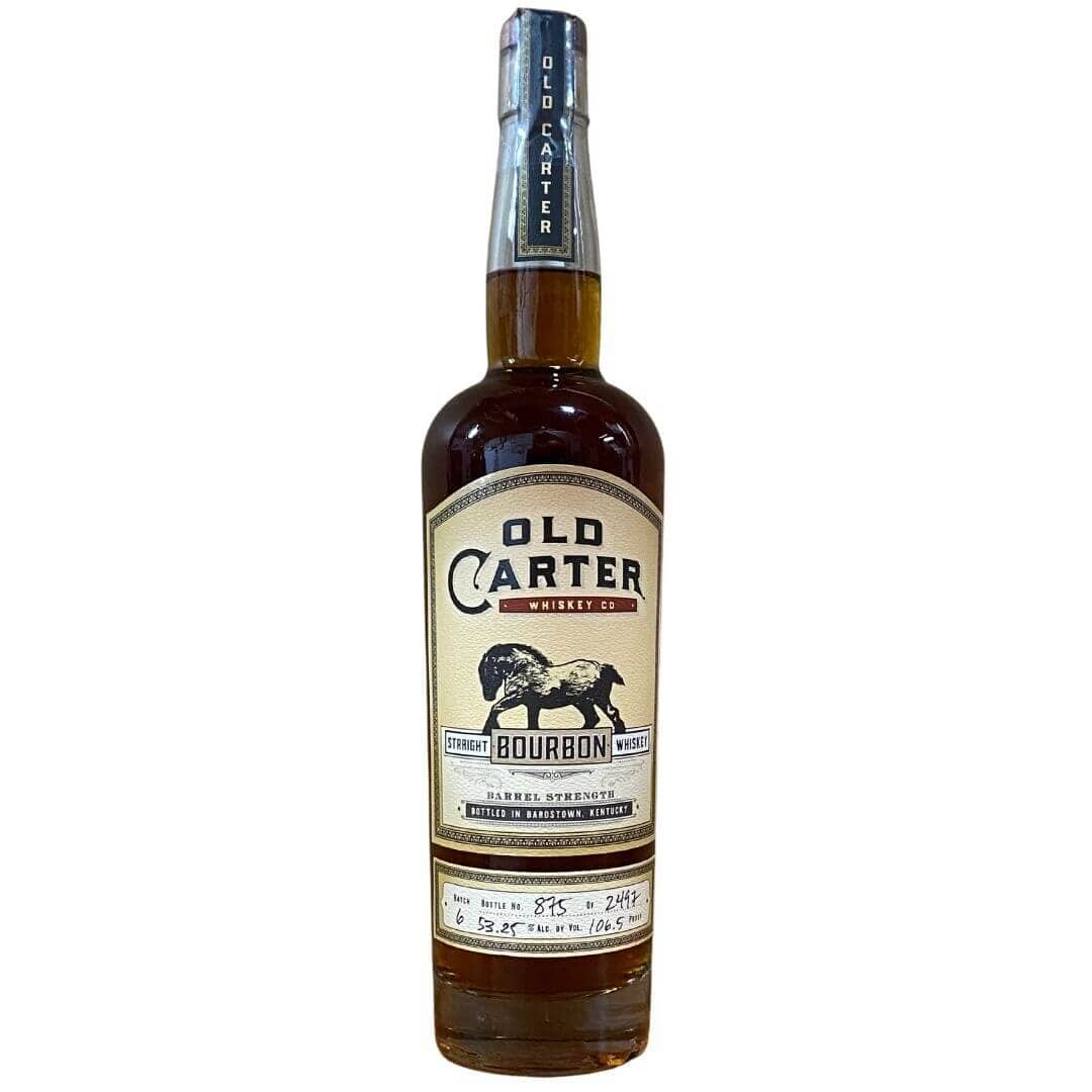 Buy Old Carter Straight Bourbon Whiskey, Batch 6 2020 Release Online - The Barrel Tap Online Liquor Delivered