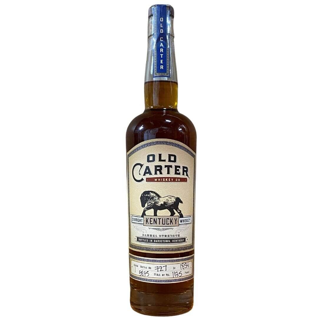 Buy Old Carter Straight Kentucky Whiskey, Batch 1 2020 Release Online - The Barrel Tap Online Liquor Delivered