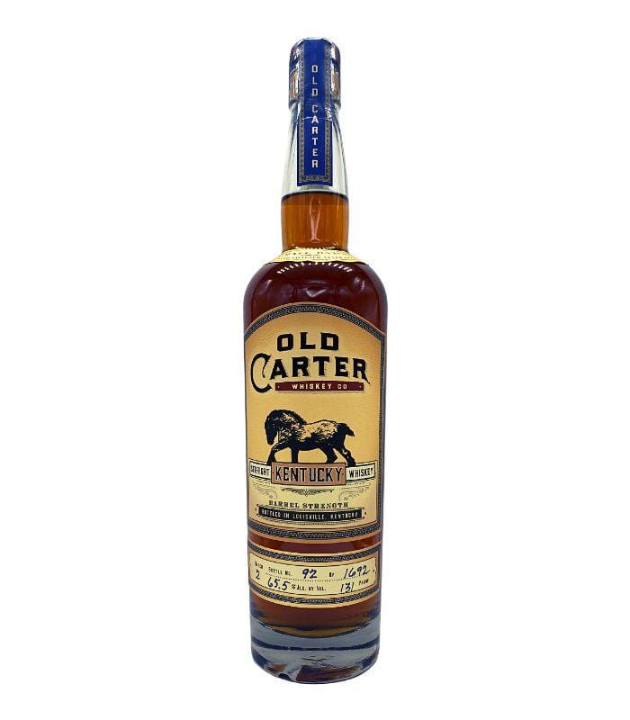 Buy Old Carter Straight Kentucky Whiskey Batch 2 2022 Release 750mL Online - The Barrel Tap Online Liquor Delivered