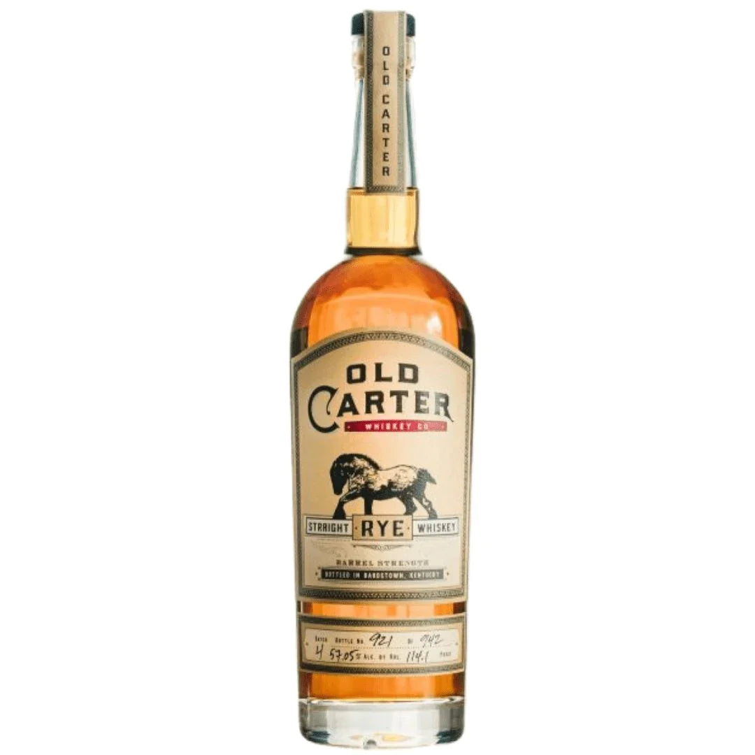 Buy Old Carter Straight Rye Whiskey Batch 5 750mL Online - The Barrel Tap Online Liquor Delivered