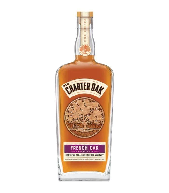 Buy Old Charter Oak French Oak Kentucky Straight Bourbon Whiskey 750mL Online - The Barrel Tap Online Liquor Delivered