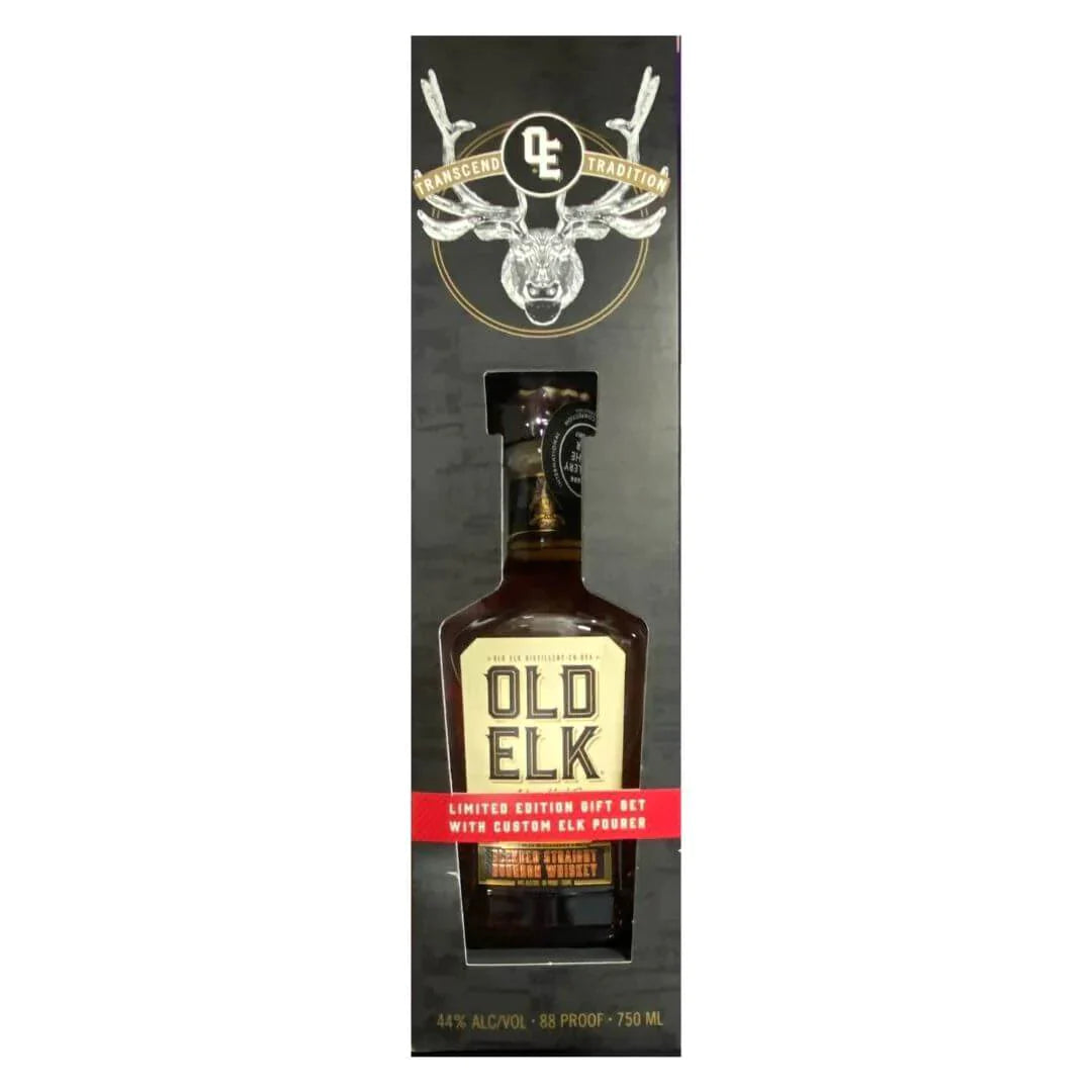 Buy Old Elk Bourbon Gift Set W/ Elk Pourer Online - The Barrel Tap Online Liquor Delivered