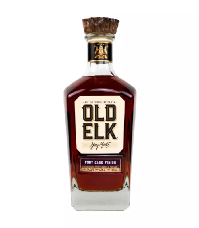 Buy Old Elk Cask Finish Series Port Cask Bourbon 750mL Online - The Barrel Tap Online Liquor Delivered