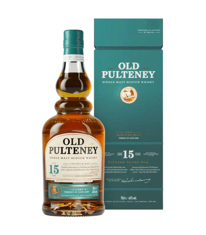Buy Old Pulteney 15 Years Old Scotch Whiskey 750mL Online - The Barrel Tap Online Liquor Delivered
