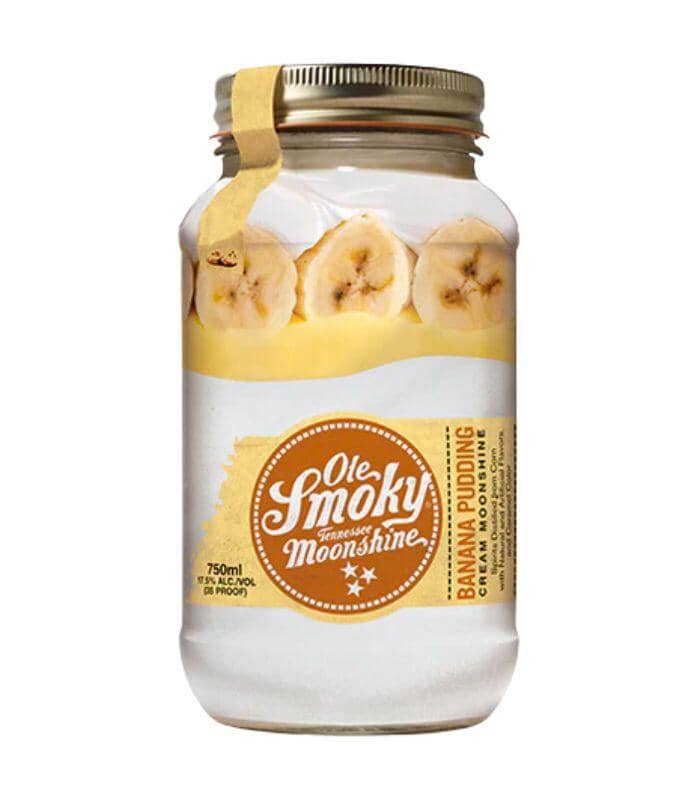 Buy Ole Smoky Banana Pudding Cream Moonshine 750mL Online - The Barrel Tap Online Liquor Delivered