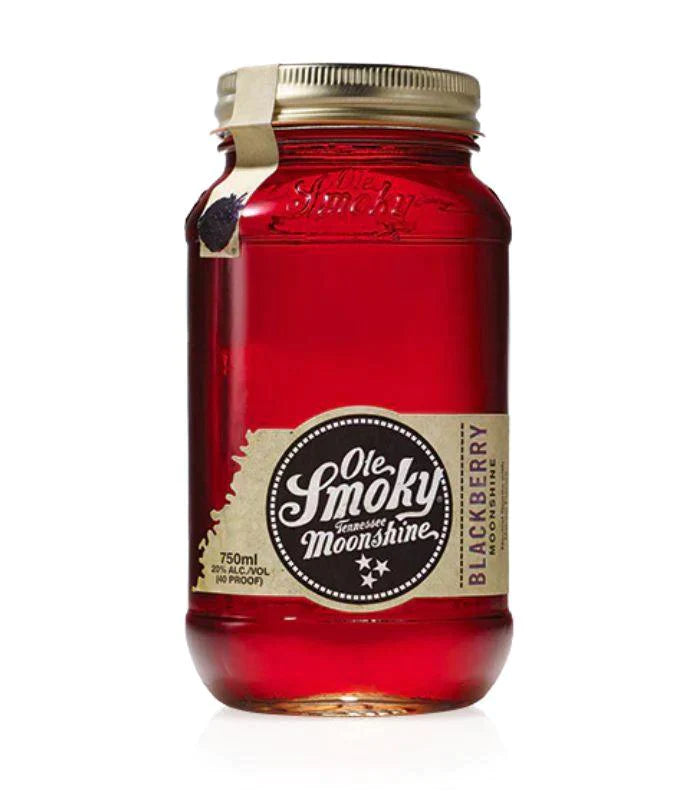 Buy Ole Smoky Blackberry Moonshine 750mL Online - The Barrel Tap Online Liquor Delivered