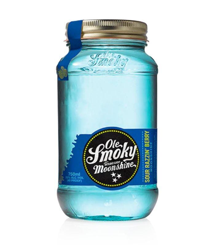 Buy Ole Smoky Sour Razzin' Berry Moonshine 750mL Online - The Barrel Tap Online Liquor Delivered