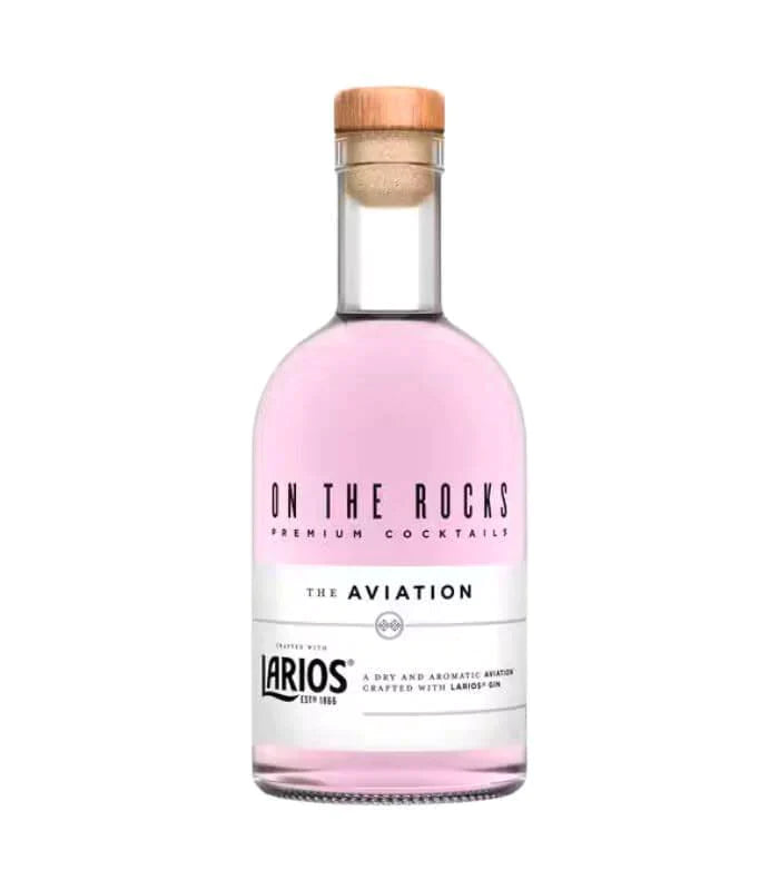 Buy On The Rocks The Aviation Larios Gin Premium Cocktails 375mL Online - The Barrel Tap Online Liquor Delivered