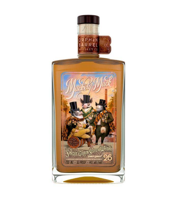 Buy Orphan Barrel Muckety Muck 26 Years Old Single Grain Scotch Whisky 750mL Online - The Barrel Tap Online Liquor Delivered