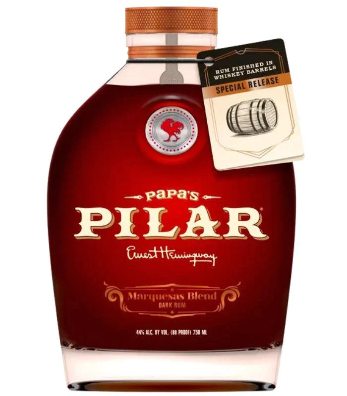 Buy Papa's Pilar Dark Rum Marquesas Blend 750mL Online - The Barrel Tap Online Liquor Delivered