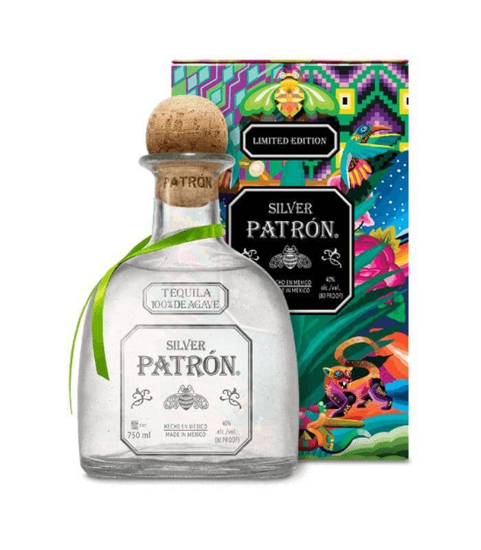 Buy Patron Silver Tequila Limited Edition 2021 Mexican Heritage Tin 750mL Online - The Barrel Tap Online Liquor Delivered