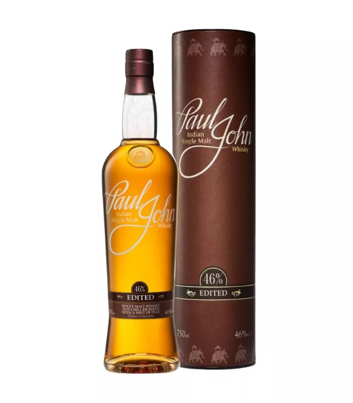 Buy Paul John Edited Indian Single Malt Whisky 750mL Online - The Barrel Tap Online Liquor Delivered