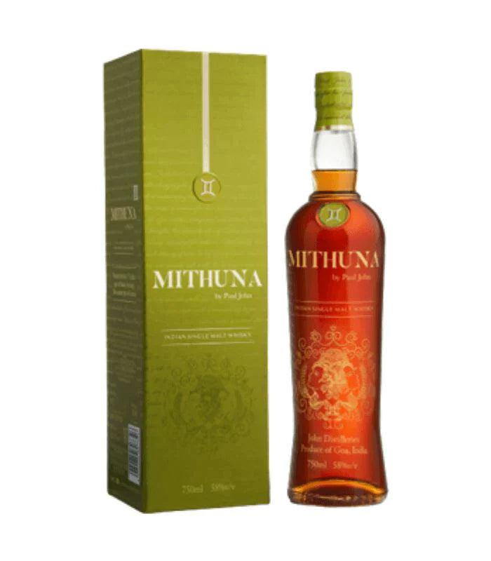 Buy Paul John Mithuna Indian Single Malt Whisky Online - The Barrel Tap Online Liquor Delivered