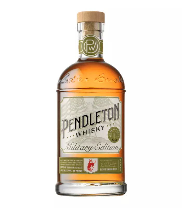 Buy Pendleton Original Canadian Whisky Military Edition 2022 Online - The Barrel Tap Online Liquor Delivered