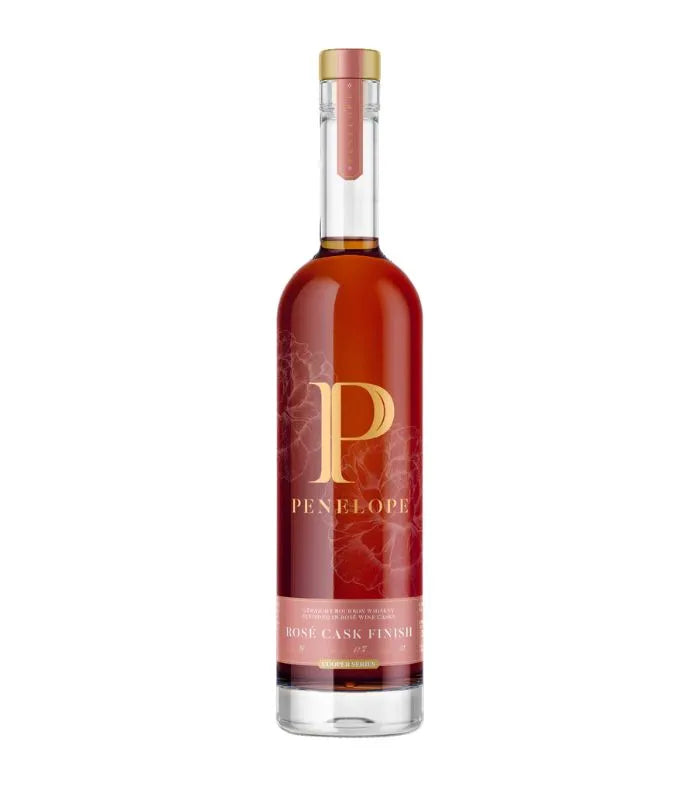 Buy Penelope Rose Cask Finish Straight Bourbon Whiskey 750mL Online - The Barrel Tap Online Liquor Delivered