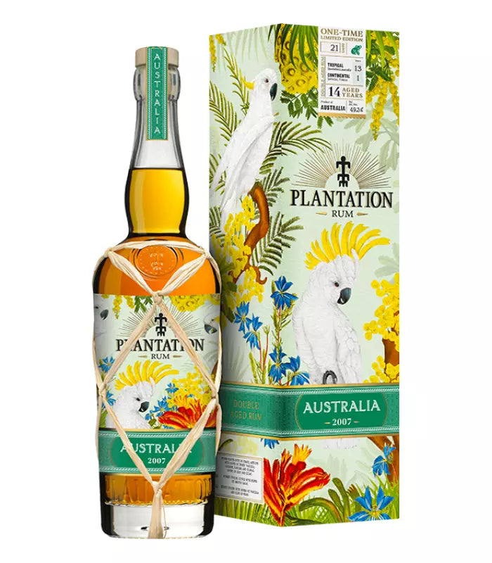 Buy Plantation Australia 2007 Aged 14 Years Rum 750mL Online - The Barrel Tap Online Liquor Delivered