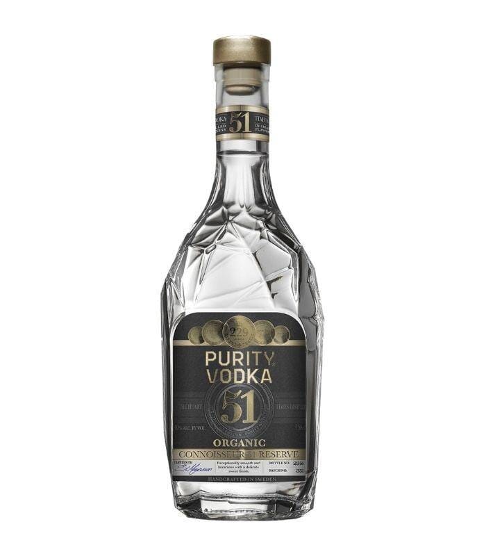 Buy Purity Connoisseur 51 Reserve Organic Vodka 750mL Online - The Barrel Tap Online Liquor Delivered