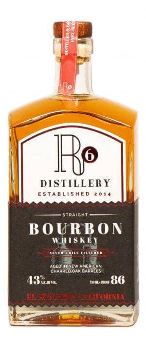 Buy R6 Straight Bourbon Whiskey 750mL Online - The Barrel Tap Online Liquor Delivered