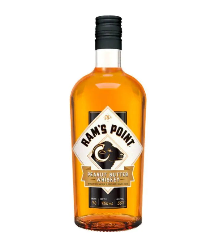 Buy Ram's Point Peanut Butter Whiskey 750mL Online - The Barrel Tap Online Liquor Delivered